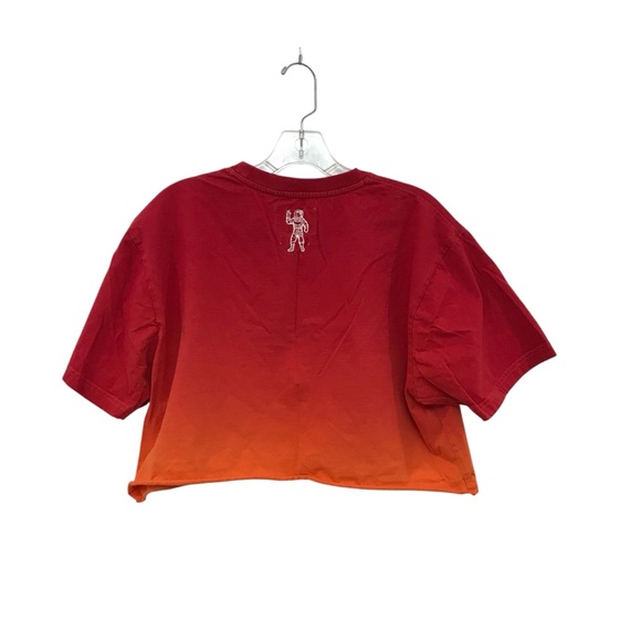 Billionaire Boys Club Rainbow Spaceman Shirt Cropped Vintage BBC Ice Cream Large - Picture 2 of 5